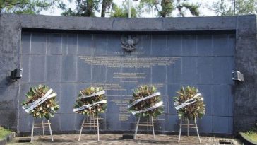 Monumen Palagan Lengkong di Tangerang Selatan mengenang peristiwa 25 Januari 1946 ketika Daan Mogot dan puluhan taruna gugur.