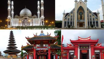 Budaya Indonesia berkembang melalui perjumpaan agama dan tradisi lokal yang membentuk keragaman seni, arsitektur, serta kehidupan masyarakat.