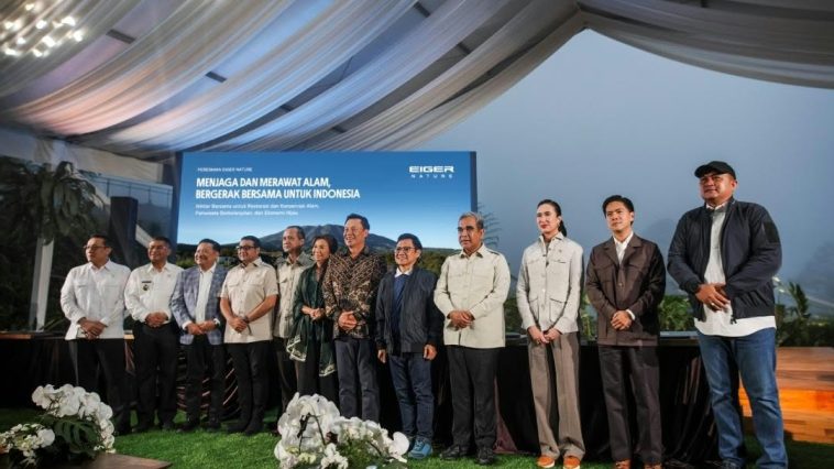 EIGER Nature hadir di Megamendung, Bogor, mengembangkan ekowisata berkelanjutan, menanam 120.000 pohon, dan menargetkan 2.000 pekerja lokal.